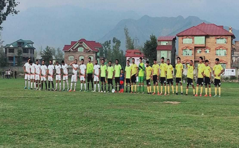 Kashmir: Spectrum football tournament begins in Pampore