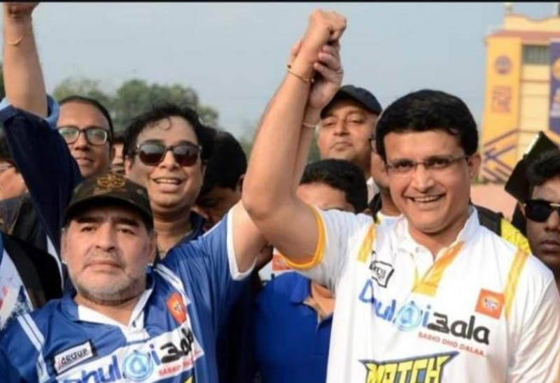 'My hero no more': Sourav Ganguly mourns Diego Maradona's death