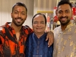 Indian all-rounders Hardik and Krunal Pandya's father dies, cricketers mourn