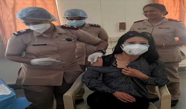 Olympic-bound Mary Kom, Lovlina get their first dose of the COVID-19 vaccine