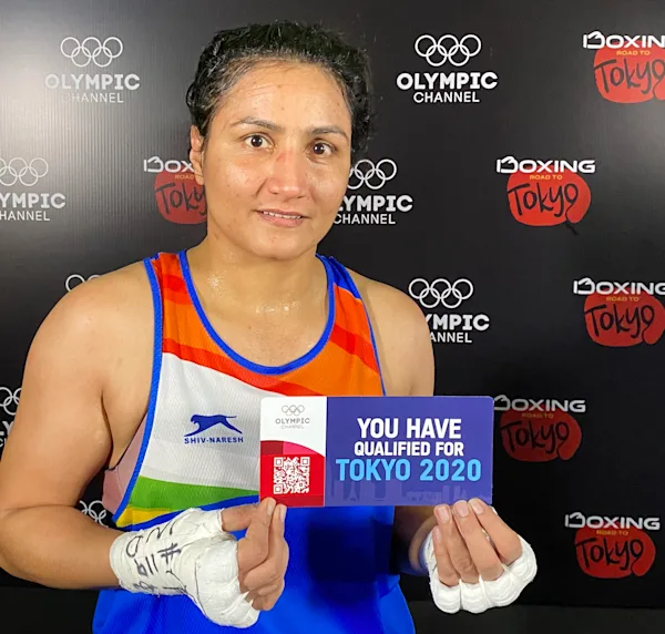 Tokyo Olympics: Pooja Rani dominates Algeria's Chaib Ichrak to reach Round of 8 in Women's Middle Weight Boxing