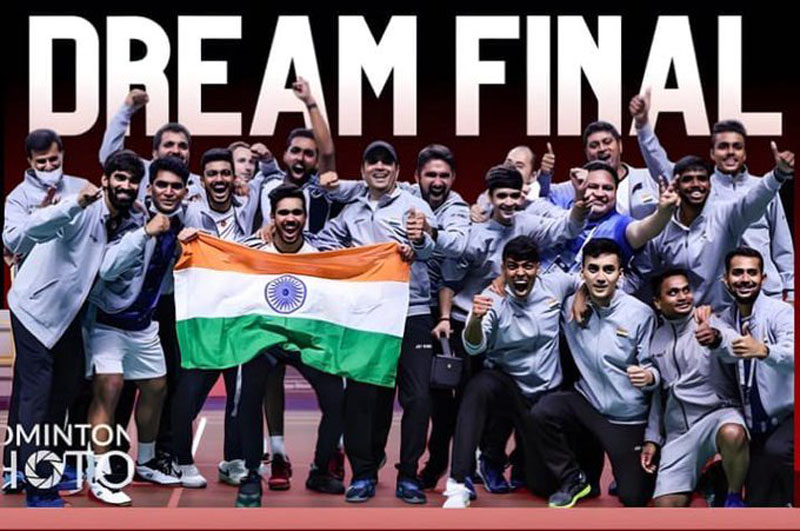 Badminton: Anurag Thakur announces Rs 1 crore reward to Thomas Cup-winning Indian team