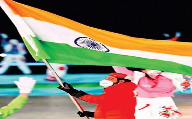 India cheers for Arif Khan, lone Indian athlete competing from JK in Winter Olympics