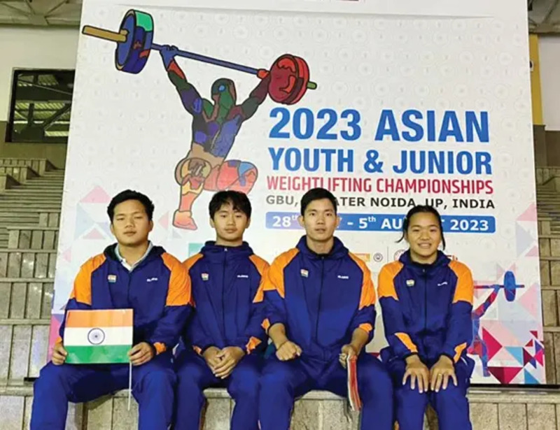 Arunachal weightlifters to represent India at the Asian Junior and Youth Weightlifting Championships