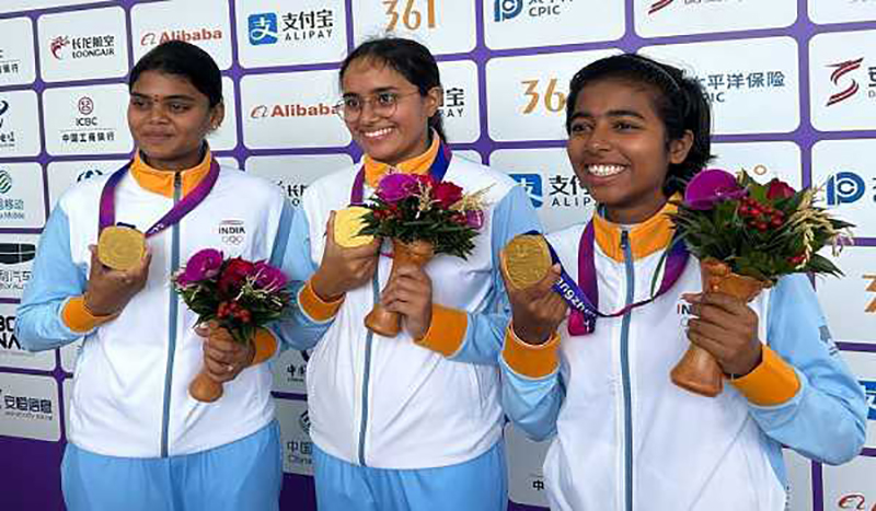 Asian Games 2023: India win gold in women's compound archery