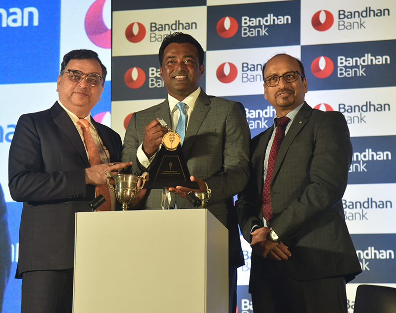 Bandhan Bank celebrates Leander Paes’s induction into International Tennis Hall of Fame