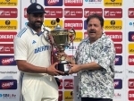 India convincingly fights rain and Bangladesh to win second Test, clinch series 2-0