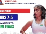 Indian wrestler Vinesh Phogat cruises to Olympic semi-final after registering two memorable victories