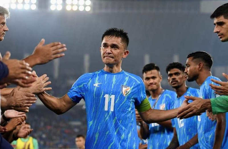 India vs Kuwait: Sunil Chhetri's farewell match ends in goalless draw