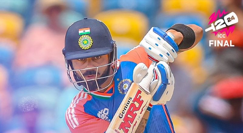 Virat Kohli smashes heroic 76, India post 177 target for South Africa in T20 World Cup final