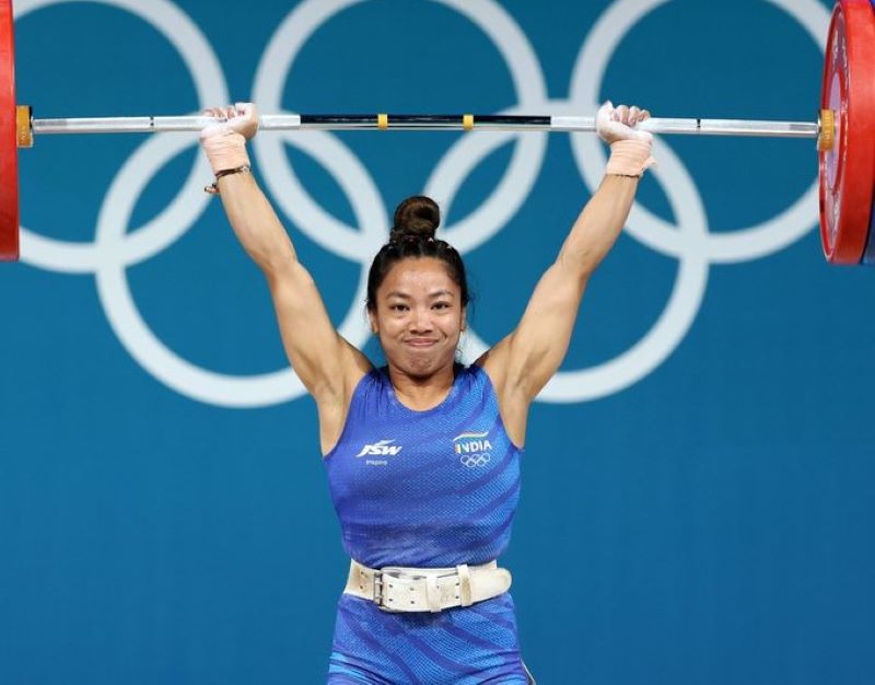 Paris Olympics: Mirabai Chanu finishes 4th in 49kg women's weightlifting, misses bronze