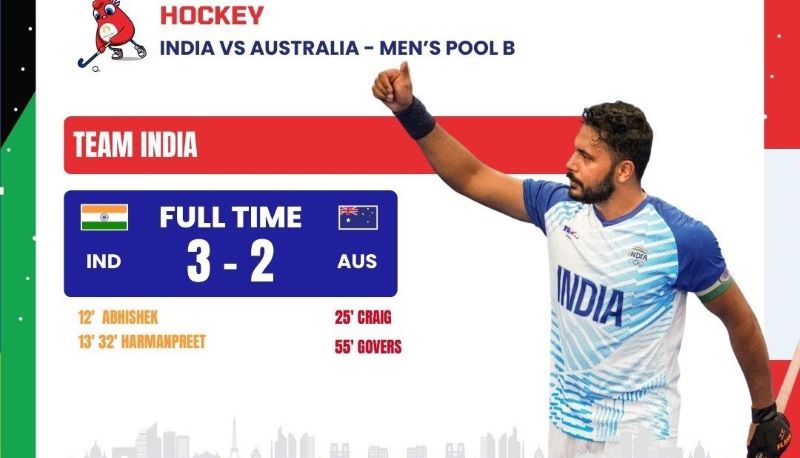 Paris: India beat Australia after 52 years in Olympics men's hockey, Harmanpreet Singh scores twice