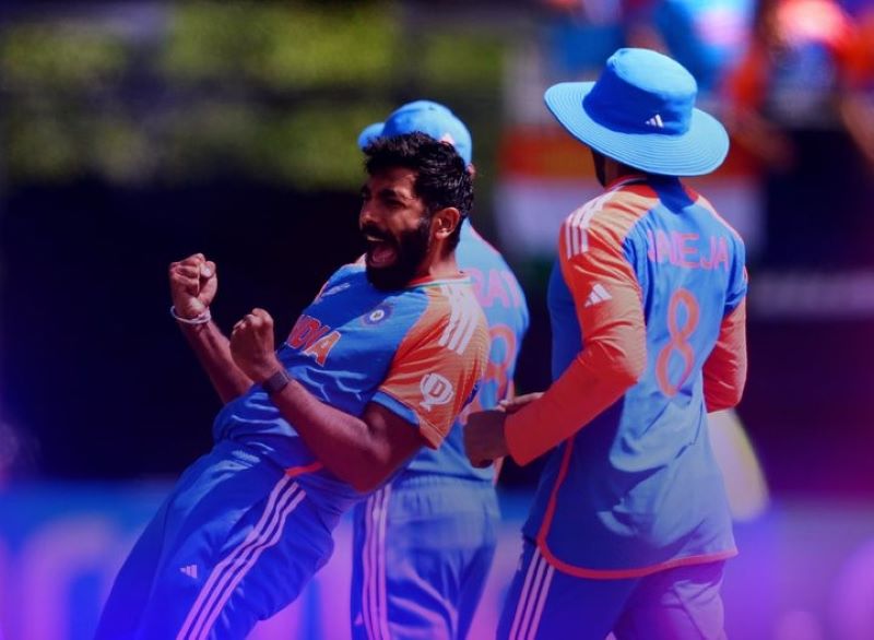 T20 World Cup: Jasprit Bumrah leads spirited Indian bowling attack to beat Pakistan by 6 runs in New York encounter