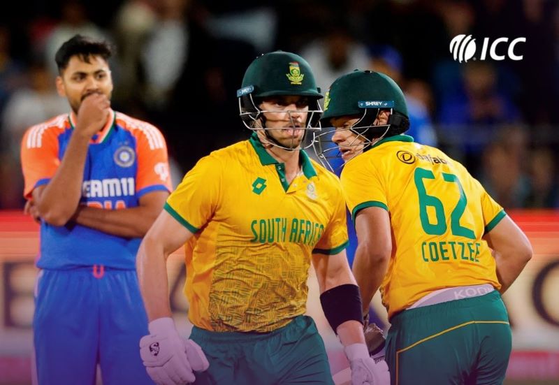 Tristan Stubbs and Gerald Coetzee anchor South Africa's win over India in low-scoring T20I thriller