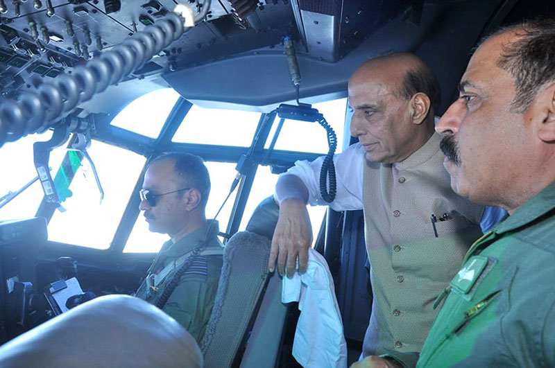 Union Ministers Rajnath Singh and Nitin Gadkari inaugurate Emergency Landing Facility in Rajasthan's Barmer dist