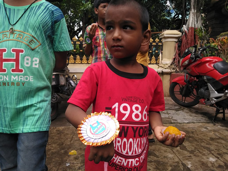 Awareness on plastic through Raksha Bandhan