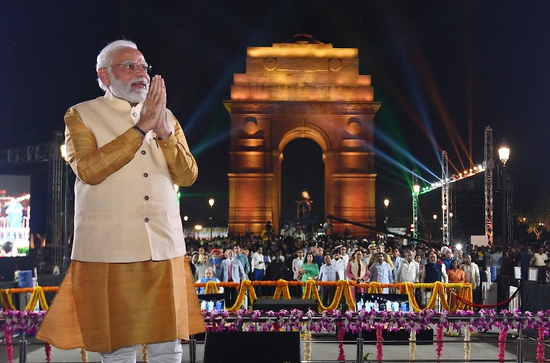 Moments from PM Modi unveiling Kartavya Path, statue of Netaji Subhas Chandra Bose at India Gate