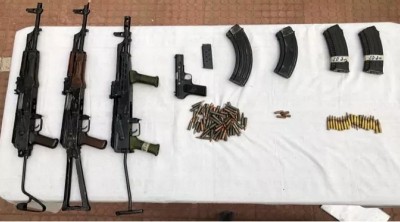 Jammu and Kashmir: Arms and ammo made in Pak, China recovered in Poonch