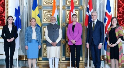 Nordic PMs condemn Russia's 'unlawful, unprovoked aggression' against Ukraine at Summit with PM Modi