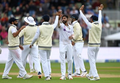 India bowl out England for 284 in Edgbaston, Bairstow 106