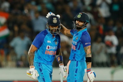 Dazzling fifties by Suryakumar Yadav, Virat Kohli power India to T20I series win over Australia