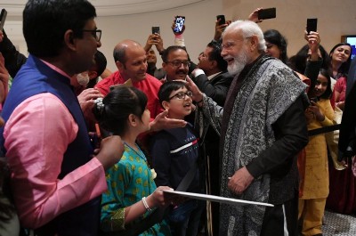 PM Modi receives enthusiastic welcome from Indian diaspora in Berlin