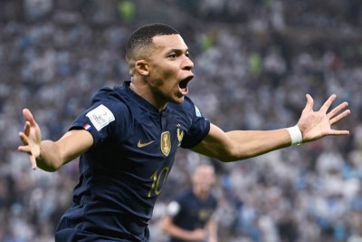 France-Argentina final moves to extra time after Mbappe strikes twice