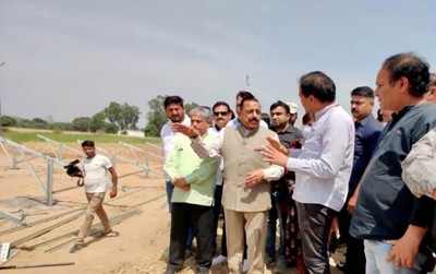 Jammu and Kashmir: Jitendra Singh, Central team visits Samba to inspect venue of PM Modi's Apr 24 rally