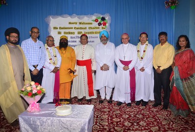 Cathedral of The Most Holy Rosary in Kolkata holds special mass and inter faith meet