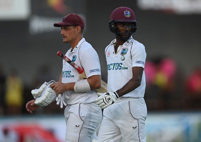 England blunted by West Indies skipper Kraigg Brathwaite, 2nd test drawn