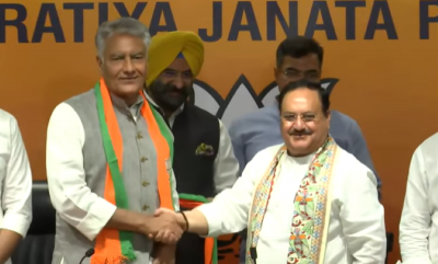 Former Punjab Congress chief Sunil Jakhar joins BJP