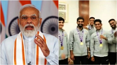 'This is something that is unmatchable': PM Modi interacts with badminton champions