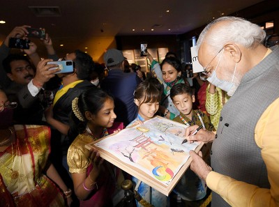 Narendra Modi attends   Indo-Pacific Economic Framework for Prosperity launch