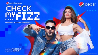 Pepsi launches new youth anthem Check My Fizz, features hit pair of Jacqueline Fernandez, Badshah