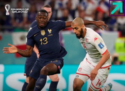 France still top WC group despite shock defeat against Tunisia