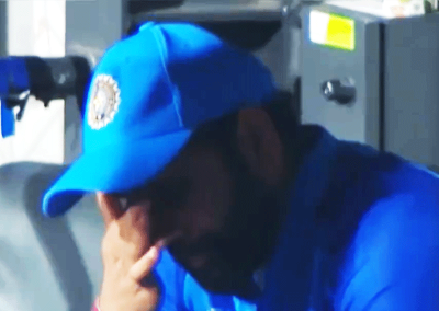 Rohit Sharma breaks down after England thrash India by 10 wickets in T20 World Cup semi final