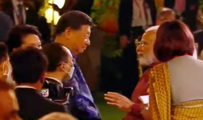 PM Modi, Xi Jinping shake hands first time since Eastern Ladakh clash