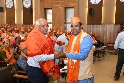 Gujarat: Bhupendra Patel elected leader of BJP legislature Party