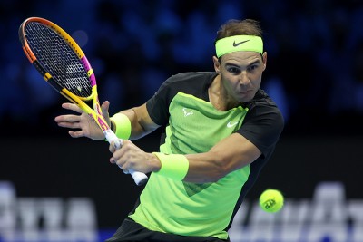 ATP Finals: Rafael Nadal ends season with 'positive win'