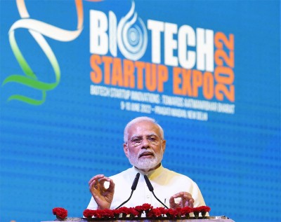 PM Narendra Modi inaugurates Biotech Startup Expo – 2022