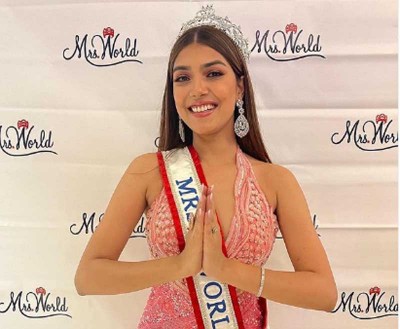 India's  Sargam Koushal wins Mrs World title after 21 years