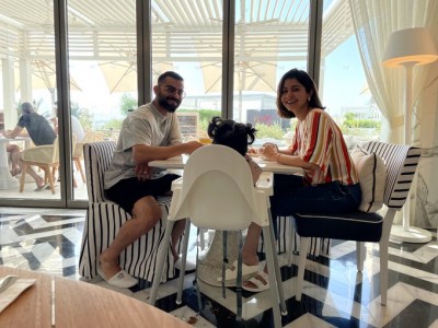 Vamika spotted celebrating dad Virat Kohli's 50