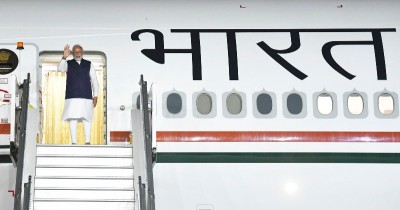 PM Modi emplanes for Munich today