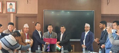 Indian Embassy, Nepal govt sign MoUs in education, health care and drinking water sectors