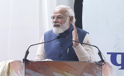 PM Modi inaugurates Netaji's hologram statue at India Gate, says efforts were made to remove contributions of  many great personalities after independence