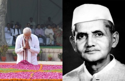 PM Modi pays tributes to Lal Bahadur Shastri on his birth anniversary