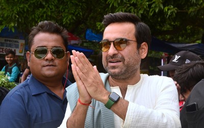 Pankaj Tripathi promotes Sherdil in Kolkata