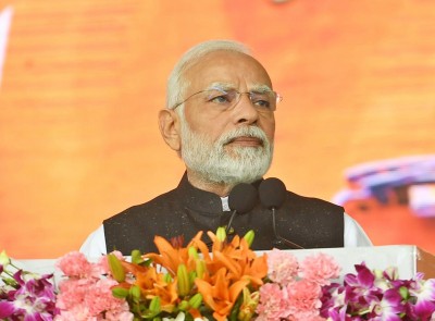 PM Narendra Modi lays foundation stone and dedicates to nation multiple projects worth over Rs 10,500 crores in Visakhapatnam