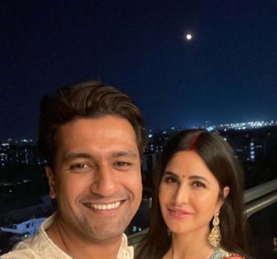 Katrina Kaif, Vicky celebrate their first Karwa Chauth