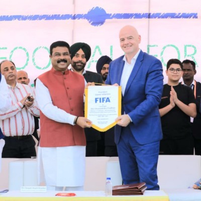 Football for schools: FIFA signs MoU with AIFF & education ministry